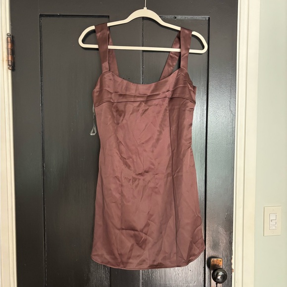 Peppermayo Satin Mini Dress - Picture 1 of 4
